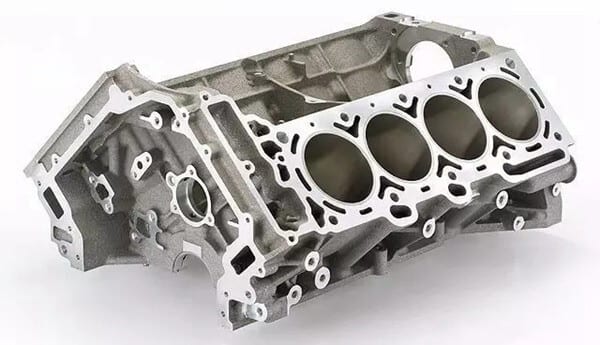 Disappearing mold casting