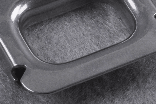 Electropolished stainless steel part