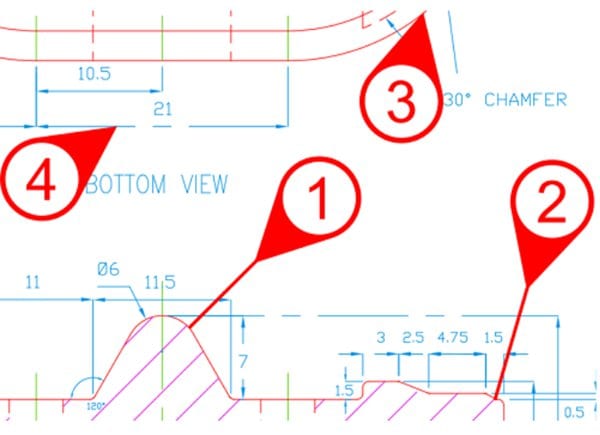 FAI report for balloon drawing