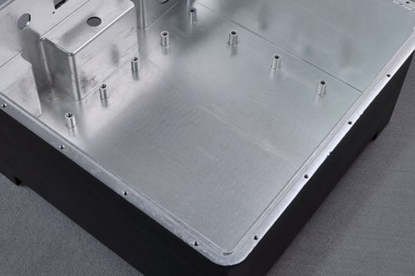 Inner surface alodine finish