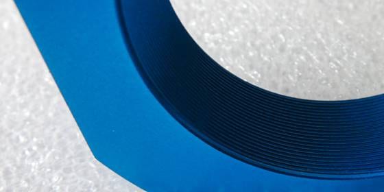anodized abs material