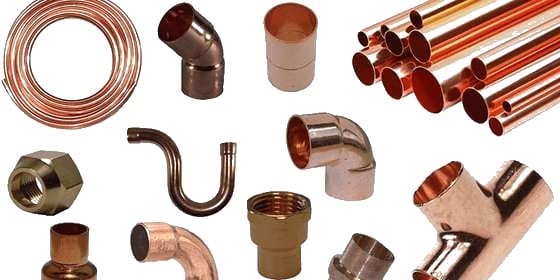 applications of brass, bronze and copper