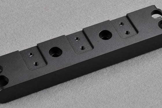 black oxide coating part
