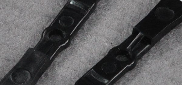 black ultem machined parts