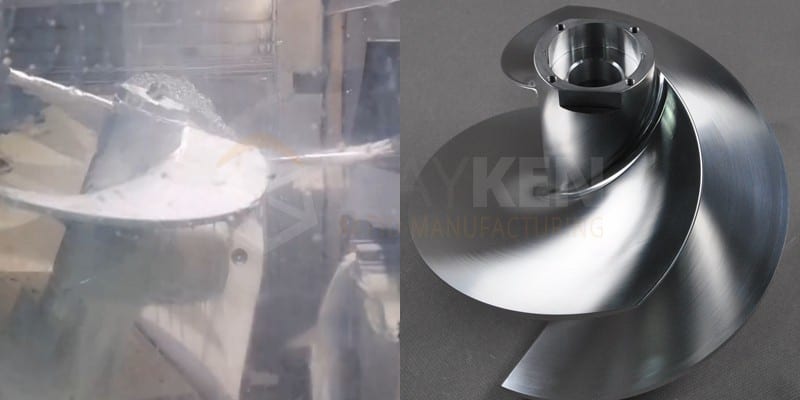 cnc machining engine impeller