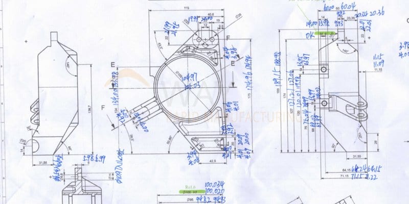 critical dimensions inspection report