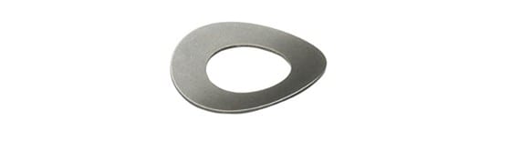 curved disk spring