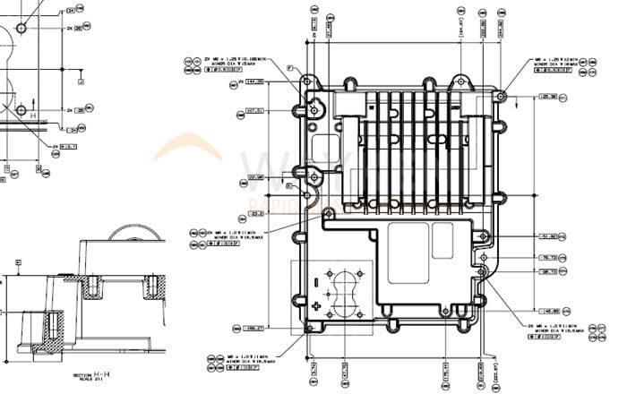 details of drawing