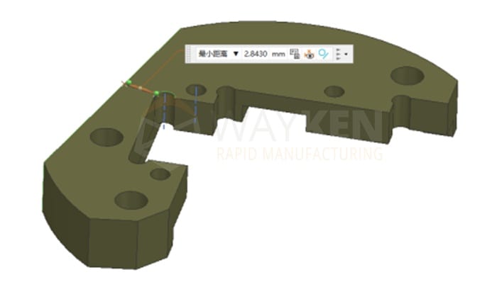 dimensions of part