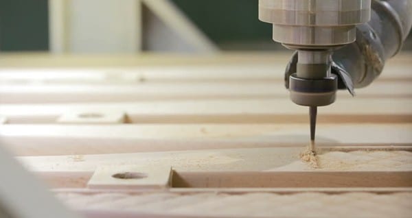 drill holes with cnc routing