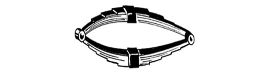 elliptical leaf spring