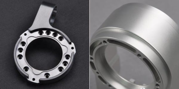 exoskeleton components with surface treatments