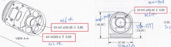 final inspection result for custom robotic parts