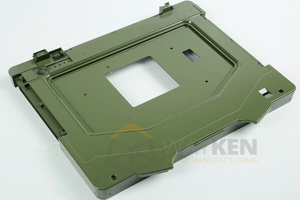 hard anodize-army green