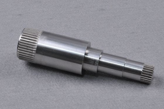 machined steel part