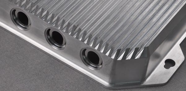 machining holes in aluminum parts