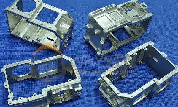magnesium machined housing