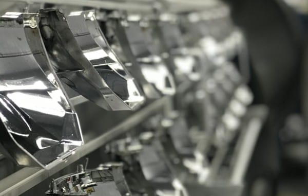 mirror metallization