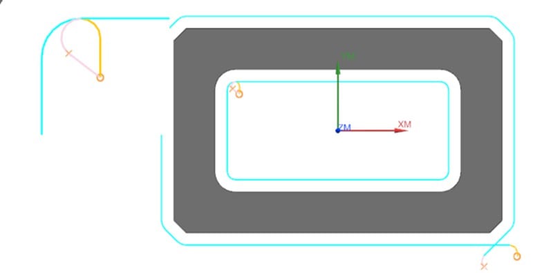 optimized toolpath