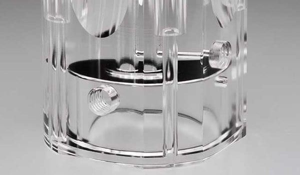 polycarbonate plastic part