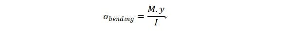 shaft bending stress formula