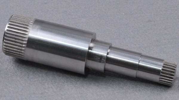 shaft machined part