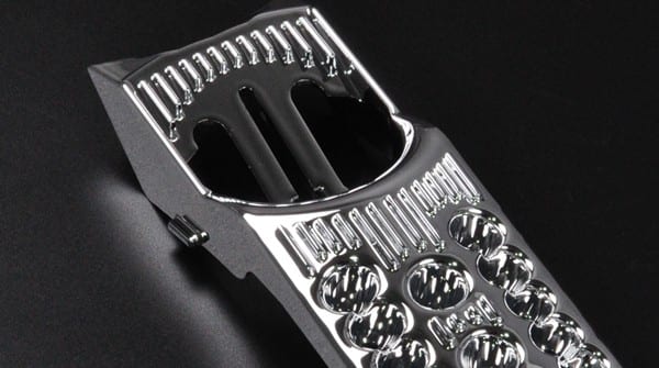 vacuum metalizing with aluminum