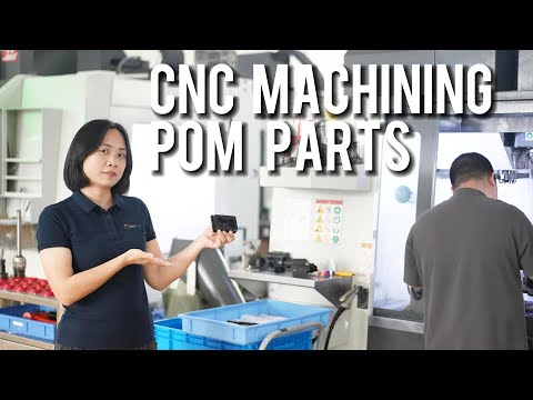 How to Manufacture POM Plastic Parts with Tapped Holes and Slots?