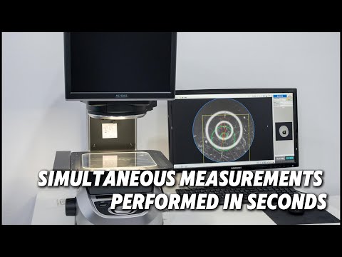 Instant Results with Keyence Image Measuring Instrument