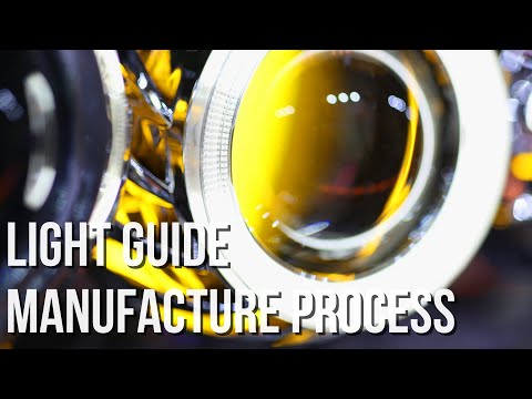 Lighting Up the Night: A Showcase of Automotive Light Guide Project