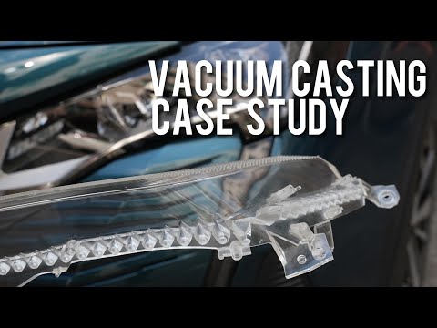 Optical Prototype: Vacuum Casting Light Blades