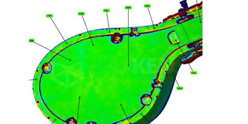 3D scanning report of headphone product