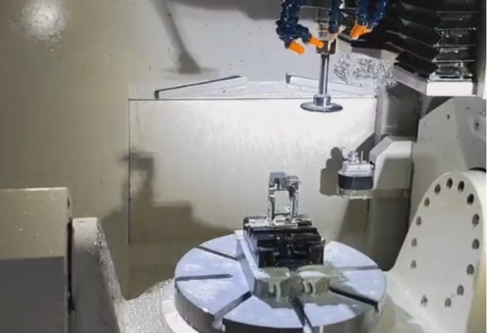 5-axis milling process