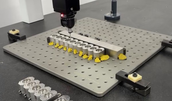 CMM inspection process