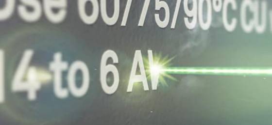 CNC laser engraving