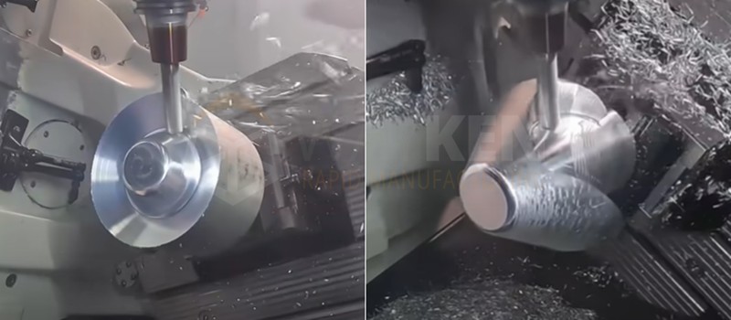 CNC machining process