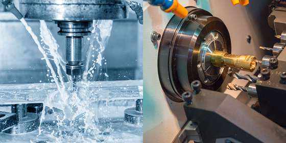 CNC milling and turning