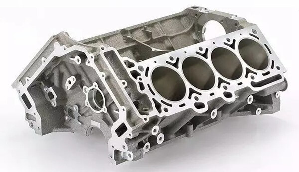Disappearing mold casting