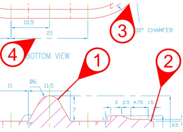 FAI report for balloon drawing