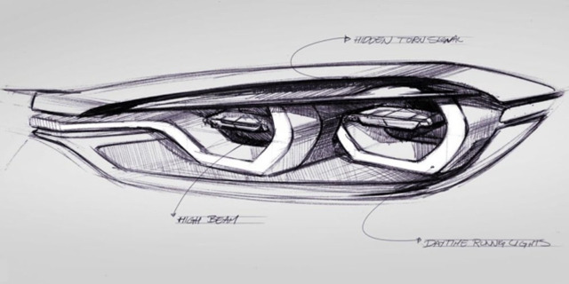 Headlamp conception