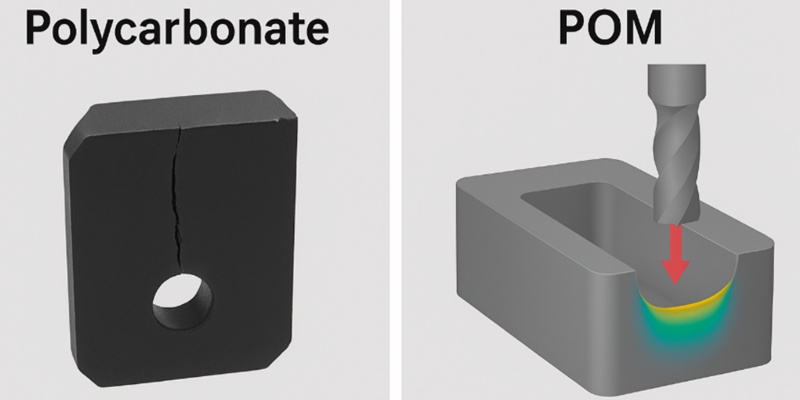 PC and POM machining
