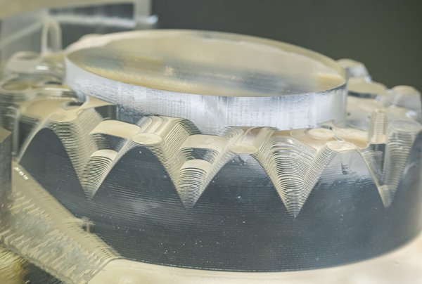 PMMA machined part
