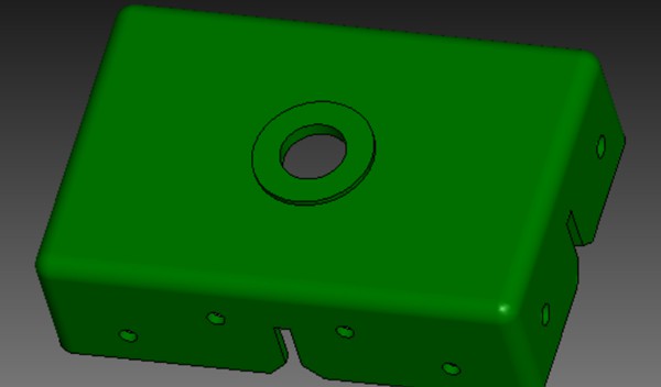 POM gearbox housing