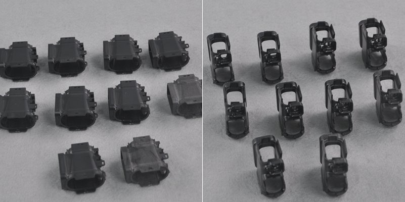 PPS machined frame parts