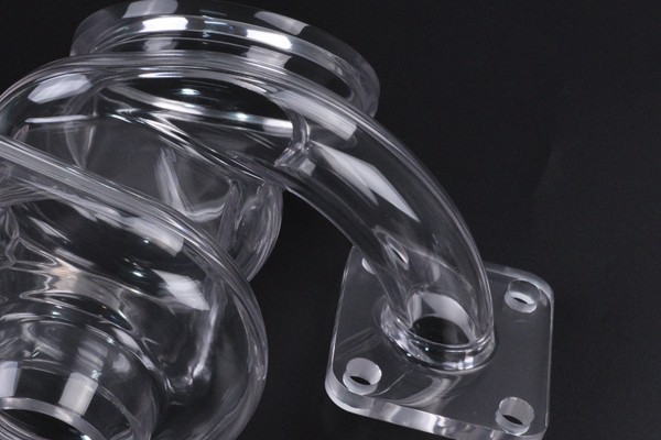 SLA transparent with clear polish