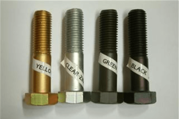 Zinc-plated parts
