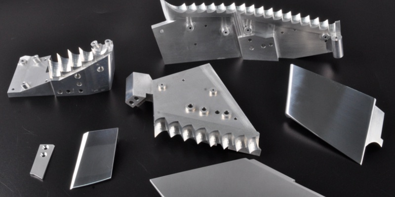 aluminum reflector components