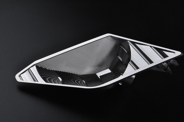 aluminum reflector prototype