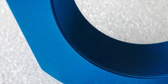 anodized abs material