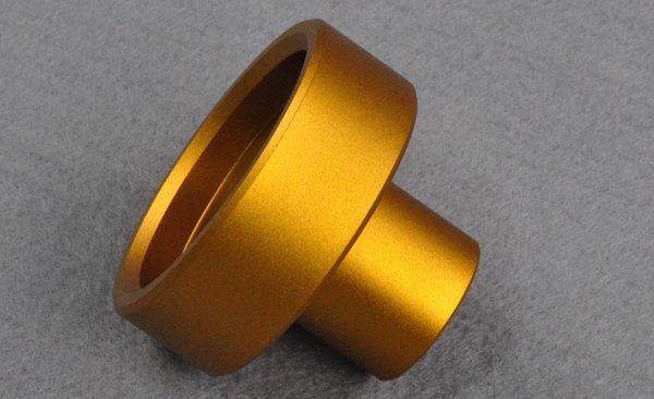 anodizing machined shaft